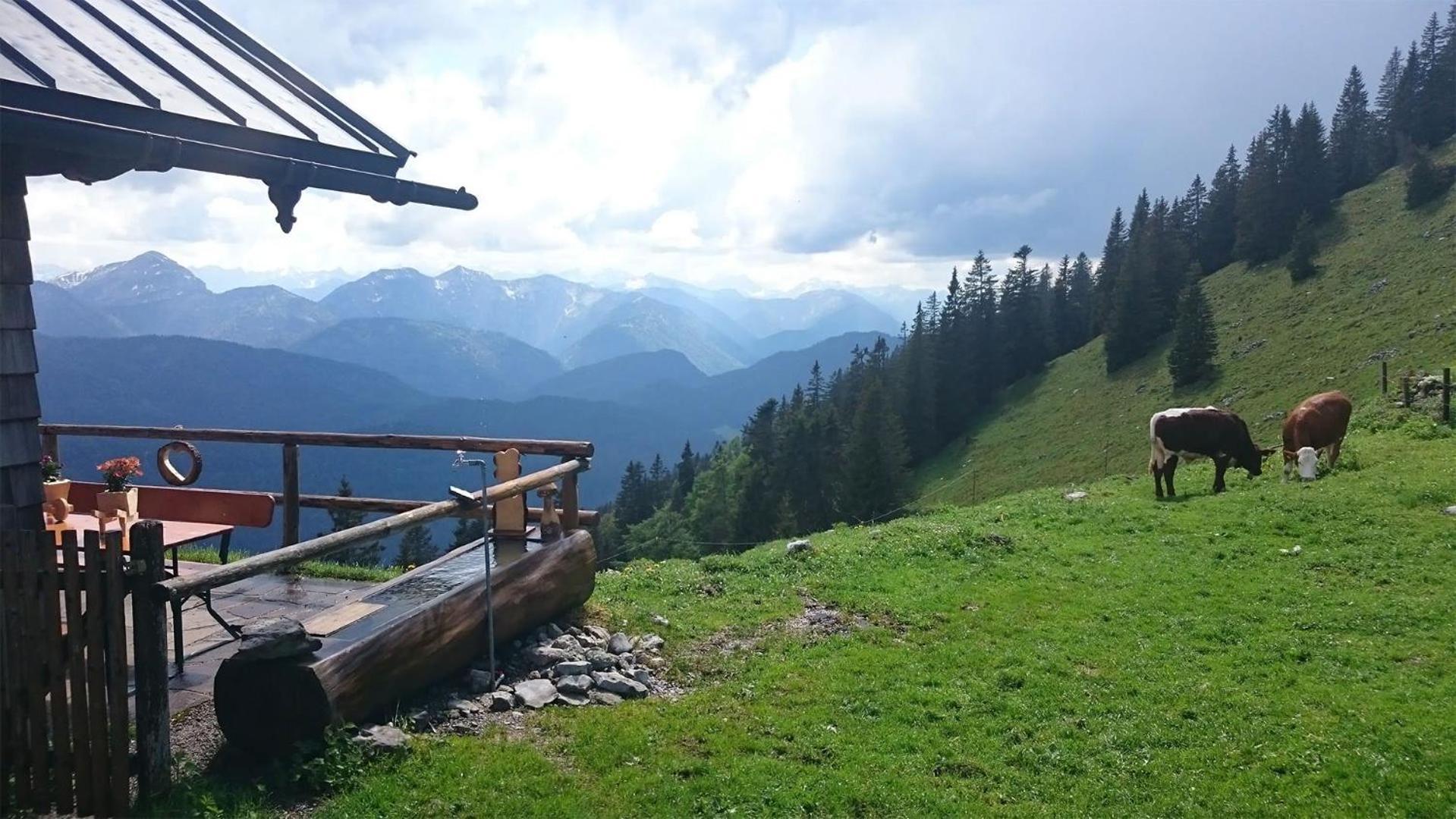 Haus Lesch - Stilvolle Appartements Mit Tollem Bergblick In Kreuth Am Tegernsee Exterior foto